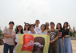 兩岸青年學生走進山西永濟古樓名剎 追尋中華文化