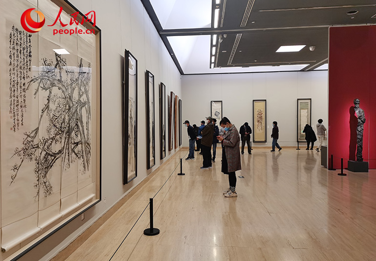 展覽現場。人民網記者 魯婧 攝