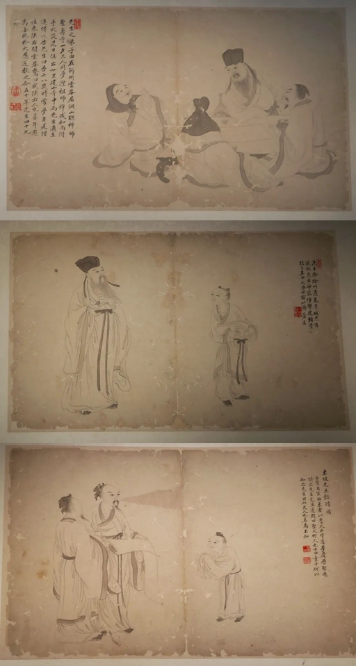 △清代 鄒一桂《東坡故事冊頁》 三蘇祠博物館藏