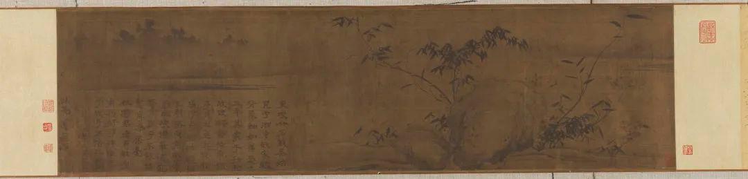  北宋 蘇軾《瀟湘竹石圖》 中國美術館藏