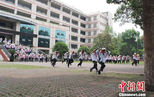 中國首次基於地震預警的政府應急演練在蓉舉行