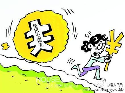 大學生信用卡透支399元，滾成3萬多元。