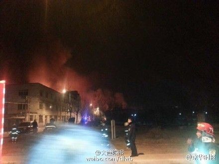 大連一液化氣站發生爆炸 傷亡不明