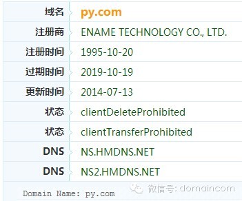 域名投資嶄露頭角成新寵 小米同程愛奇藝出手兩字母域名