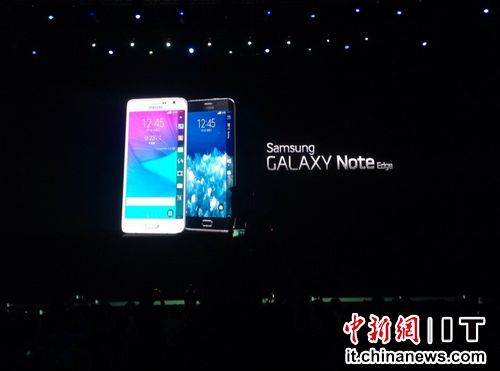  三星發佈GALAXY Note 4:金屬邊框 配5.7寸2K螢幕