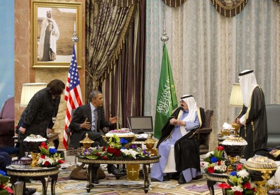  奧巴馬對沙特新國王説
