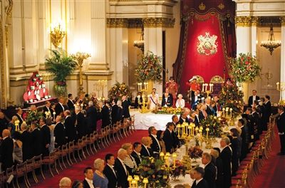 各國國宴揭秘：英國顯王室范兒日本用法國餐待客