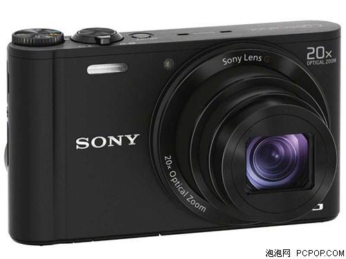 新力WX300 數位相機 黑色(1820萬像素 3英寸液晶屏 20倍光學變焦 WiFi傳輸)數位相機
