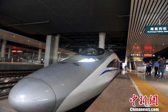 滬昆高鐵南昌至長沙段9月16日開通 票價公佈（圖）