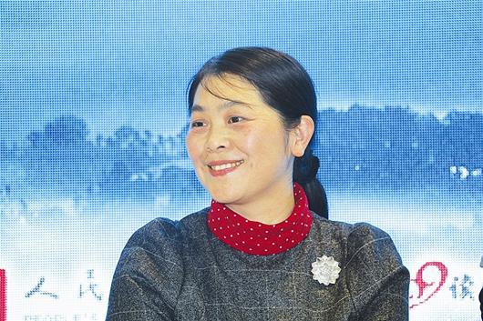 圖為:遲子建 圖為:遲子建