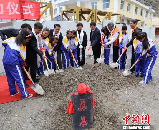 臺灣紅十字組織援建舟曲藏族中學項目啟動(圖)