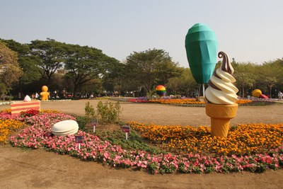 臺南百花祭登場 主題造景超吸睛