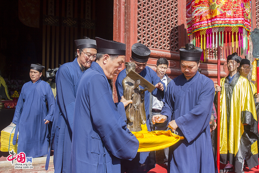 武當山玄天上帝600年神尊起駕巡境臺灣 共計22天