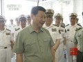 習近平視察海軍駐三亞部隊