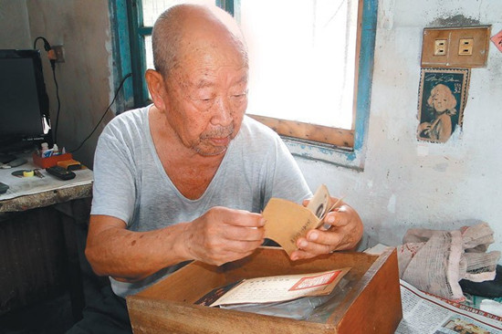 百歲抗戰老兵遷臺獨身70年妻小隔海相思（圖）