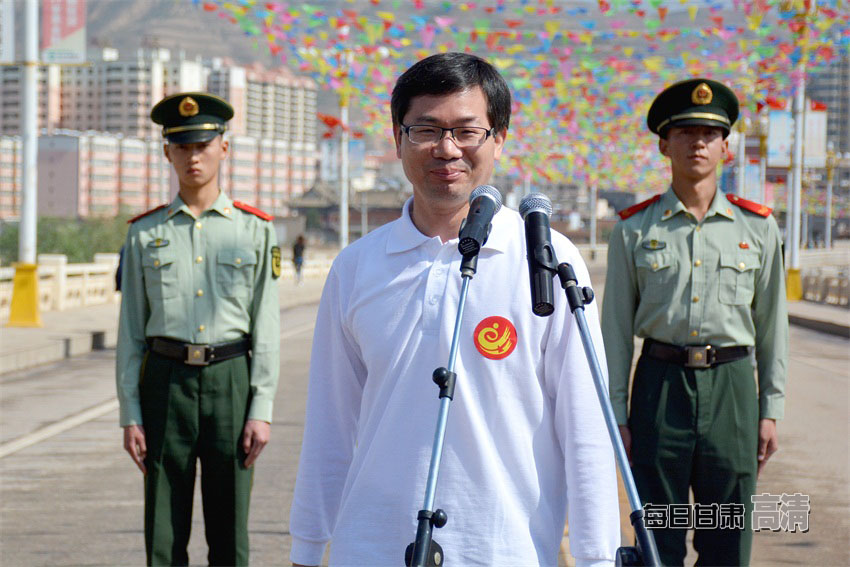 【網路媒體走轉改】“長征路上奔小康”採訪團在甘肅會寧重溫紅色歲月