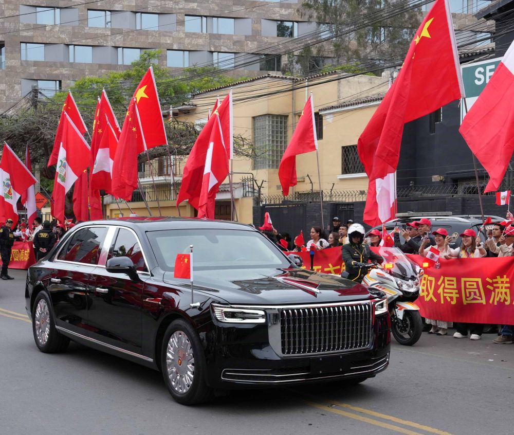 高清大圖｜習近平主席乘專機離開利馬