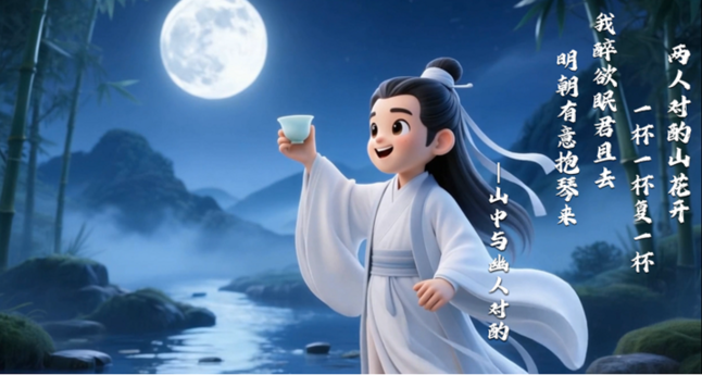 網聚文明新風尚！AI“邀請”古代詩詞大家賽詩啦