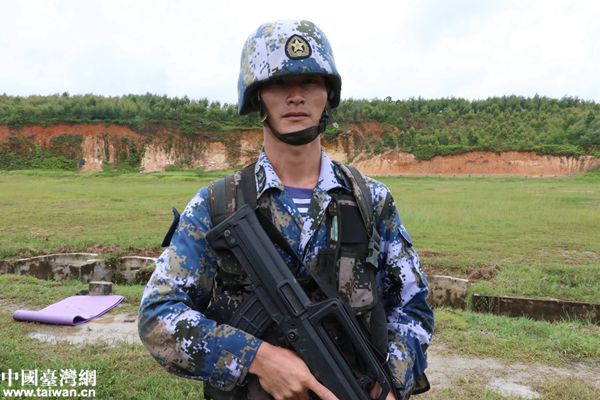 【網路媒體國防行】海軍陸戰隊戰士胡永斌：面朝大海，我願永遠做一名普通的士兵！