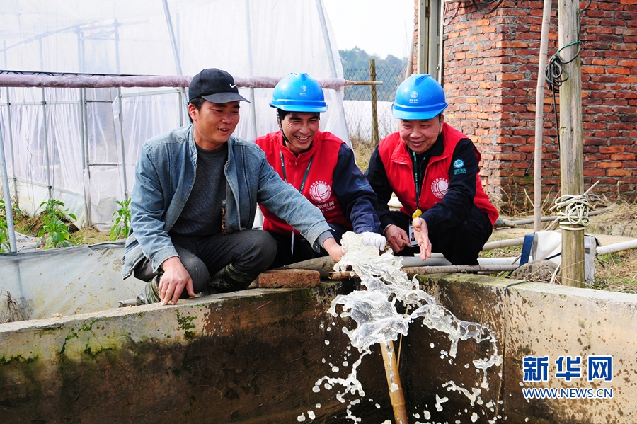 (網路媒體走轉改)福建建甌有支春耕保電服務隊 解菜農後顧之憂