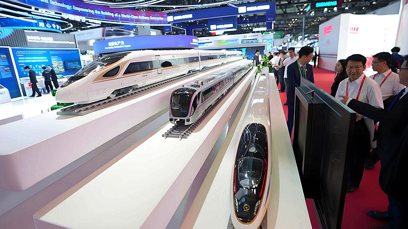交通領域最新技術亮相北京國際展會 “中國速度”持續驚艷世界