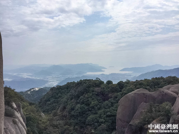 海上仙都太姥山。（台灣網記者 劉瑩 攝）