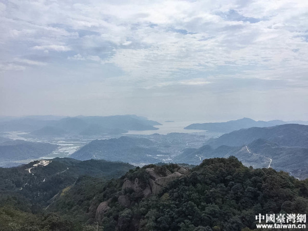 海上仙都太姥山。（台灣網記者 劉瑩 攝）