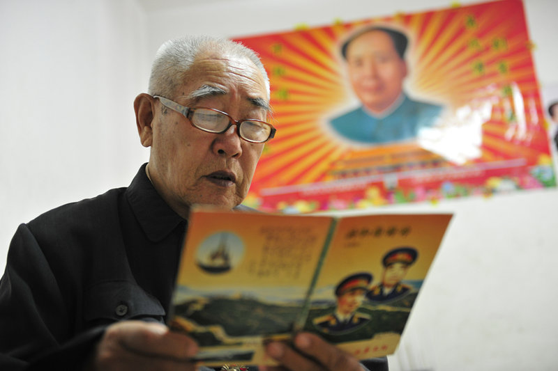 87歲老兵王延學憶抗戰：踩隔板往城裏扔槍榴彈