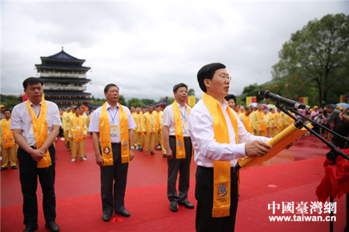 漳州市人民政府市長檀雲坤恭誦祝文