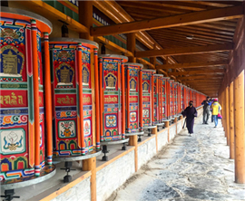 “鏡觀兩岸之一帶一路看甘肅”臺灣攝影師走進甘南拉卜楞寺