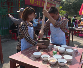 “兩岸一家親，共品擂茶情”廣東陸河舉行兩岸擂茶比賽