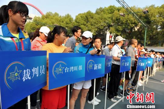 全國新聞界網球大賽江西開幕 臺媒首次參賽
