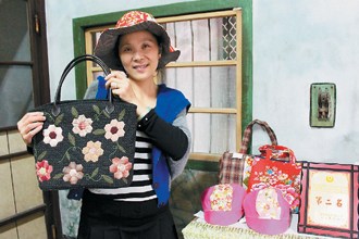 上海姑娘嫁到臺灣當村婦做客家布藝品受歡迎