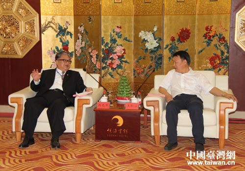自治区副主席王和山会见台湾工商建设研究会