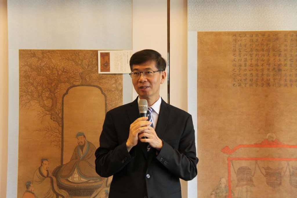 “大哉孔子--聖像 聖跡圖展”在臺灣東華大學開展
