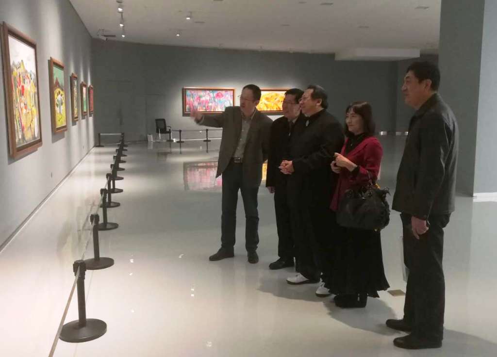 山東美術館積極開展對臺文化交流