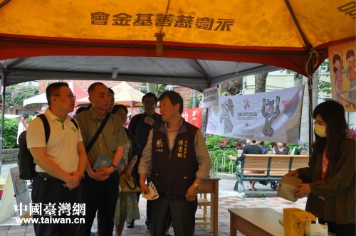 上海普陀參訪團到臺北大安區參加慈母情母親節活動