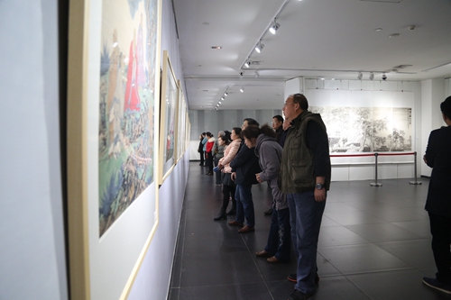 “翰墨文昌”海峽兩岸中國畫名家展在成都開展