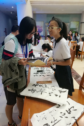 台湾学生走进南充感受三国文化