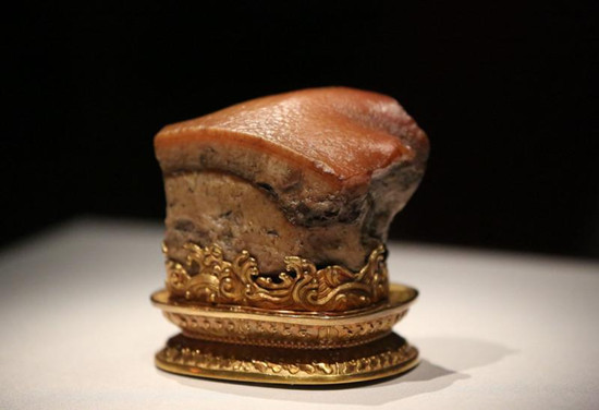 臺北故宮“肉形石”日本展出觀眾想“咬一口”