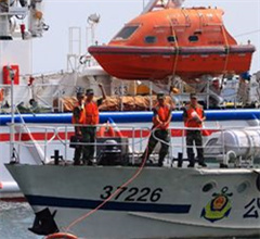 國內最大規模客船遇險聯合搜救演習在煙臺舉行