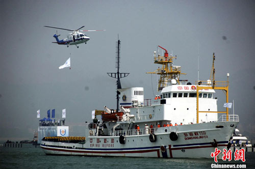 兩岸合辦海上搜救演練提升“小三通”救難能力