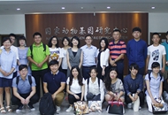 兩岸學農青年參觀中國農業大學 點讚克隆技術