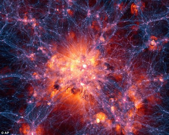 天文學家最近發現，銀河系中暗物質的品質可能只有預期的一半。