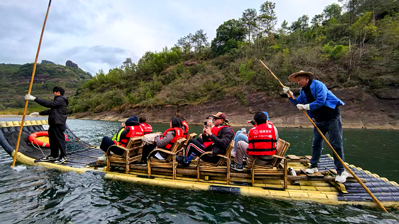 九曲茶路通兩岸