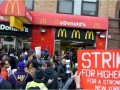 美國：快餐業員工抗議 要求提高工資
