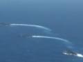 海軍北海艦隊舉行導彈實射研練