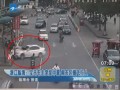 浙江臨海：寶馬車主突發中暑  鬧市區撞飛行人