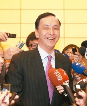 國民黨主席朱立倫。（圖片來源：臺灣《聯合晚報》）