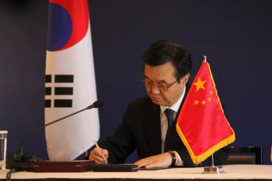 環球時報：中韓簽FTA，韓國較日臺先行一大步